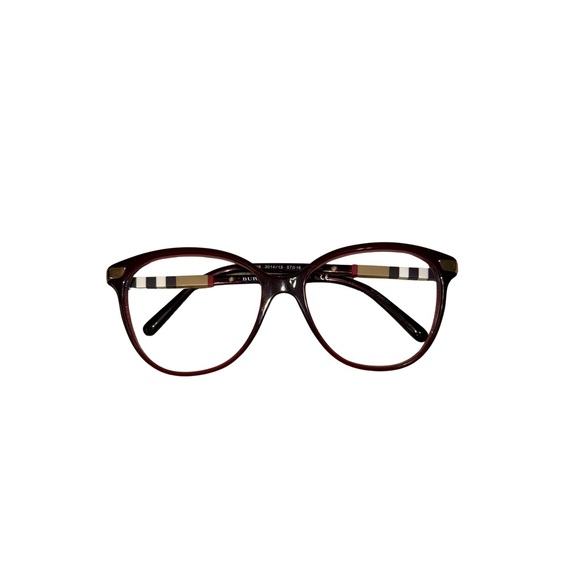 Burberry Women's Burgundy Sunglasses - Picture 1 of 8
